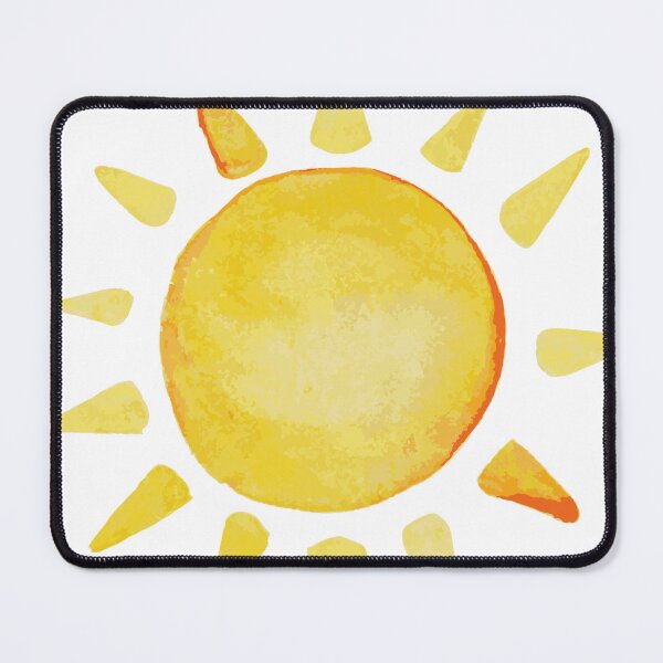 Item preview, Brushed Watercolor Painted Sun designed and sold by ArtShotss.