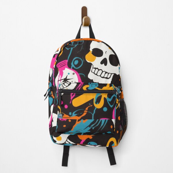 Item preview, Skull Graffiti Doodle Pattern designed and sold by Studio-g.
