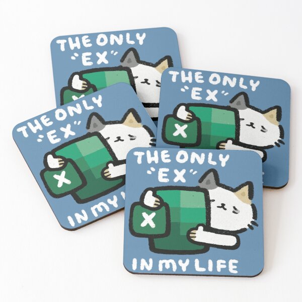 Item preview, CorpoCat The Only Ex (Excel) in My Life Slay Corporate Cat Meme Funny Work Grumpy designed and sold by stringbbeans.