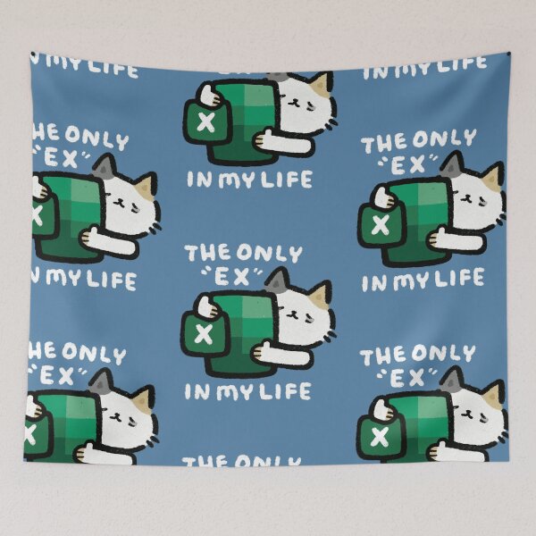 Item preview, CorpoCat The Only Ex (Excel) in My Life Slay Corporate Cat Meme Funny Work Grumpy designed and sold by stringbbeans.