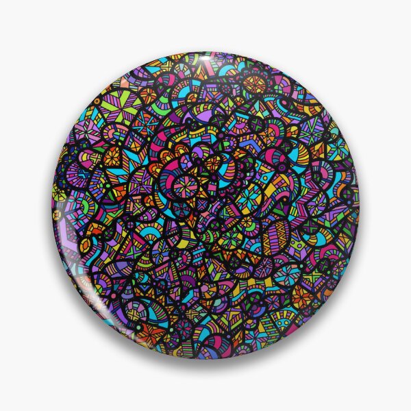 Item preview, All Over Color Doodles designed and sold by KayKaeArt.