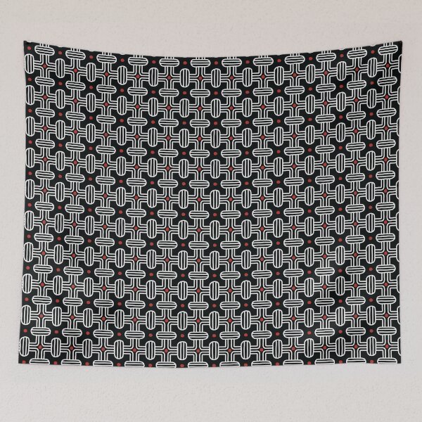Item preview, White Kom Inspired Print designed and sold by exotikcocotte.