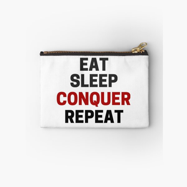 Item preview, eat sleep conquer repeat designed and sold by MallsD.