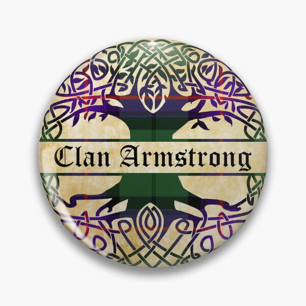 Item preview, Armstrong Tree of Life Clan Scottish Surname tartan designed and sold by BagTown Clans.