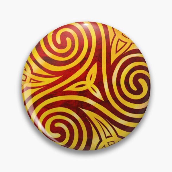 Item preview, Gold triskelle design 3 red fill designed and sold by Donkjonk.