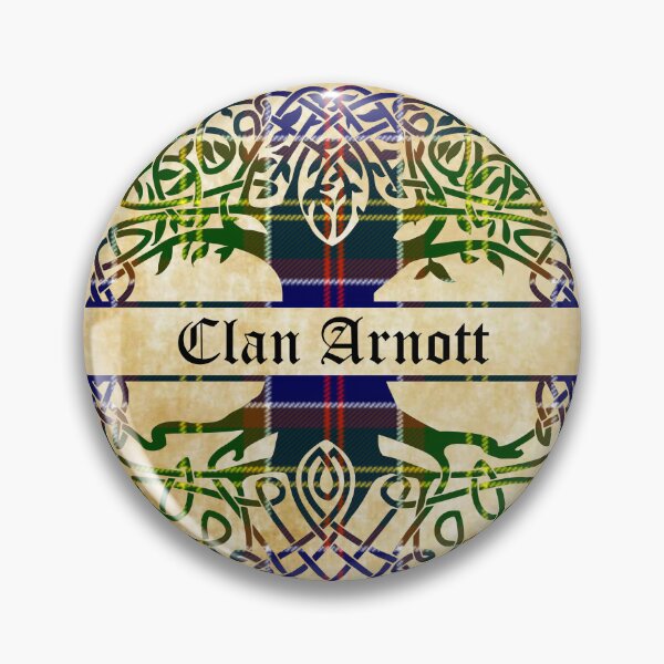 Item preview, Arnott Tree of Life Clan Scottish Surname tartan designed and sold by BagTown Clans.