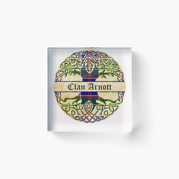 Item preview, Arnott Tree of Life Clan Scottish Surname tartan designed and sold by BagTown Clans.