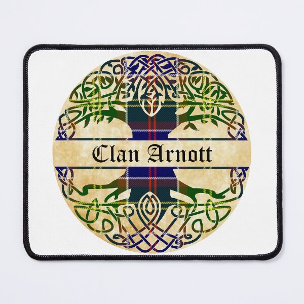 Item preview, Arnott Tree of Life Clan Scottish Surname tartan designed and sold by BagTown Clans.