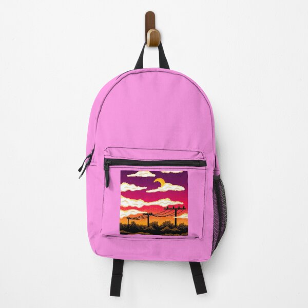 Item preview, Telephone Pole Sunset designed and sold by SpaceDiver-001.