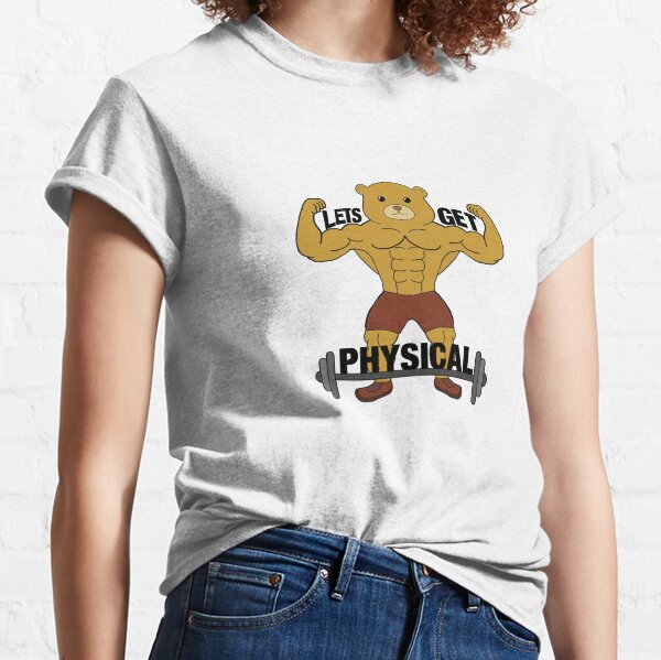 Weightlifting Bear Weight Lifting T Shirt Funny 