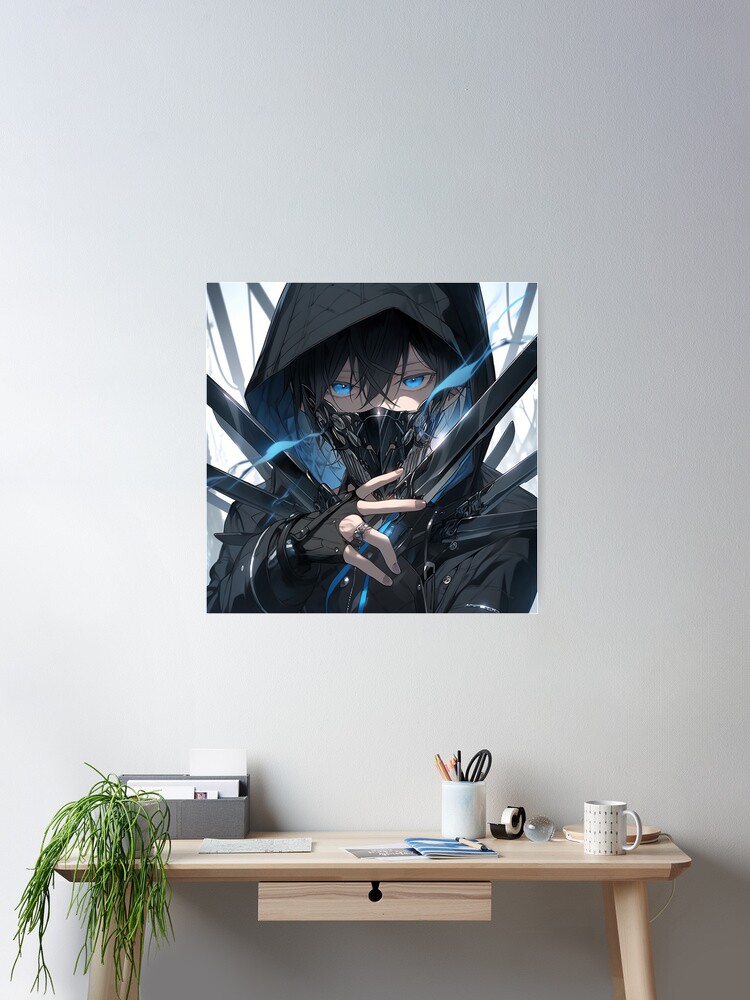 Anime Warrior Landscape' Posters, kun bin