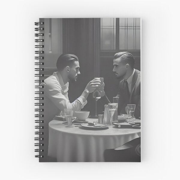 Item preview, First Date MxM 40s Black & White Art designed and sold by MudbloodStore.
