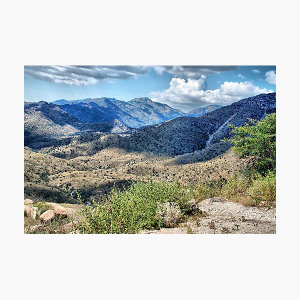 Mountain Light and Shadows Photographic Print