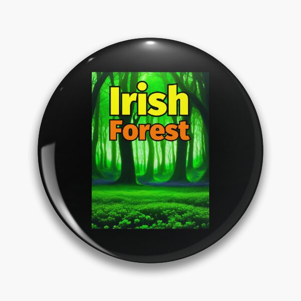 Item preview, Irish Forest Mystical Lighting Trees Green designed and sold by IrishPOD.