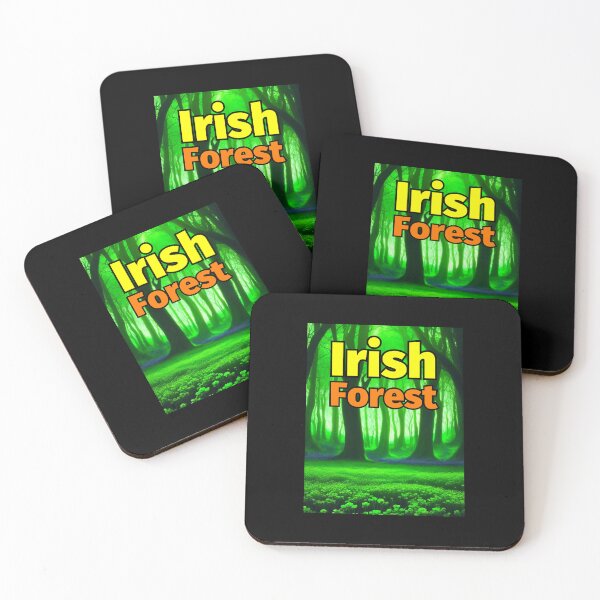 Item preview, Irish Forest Mystical Lighting Trees Green designed and sold by IrishPOD.