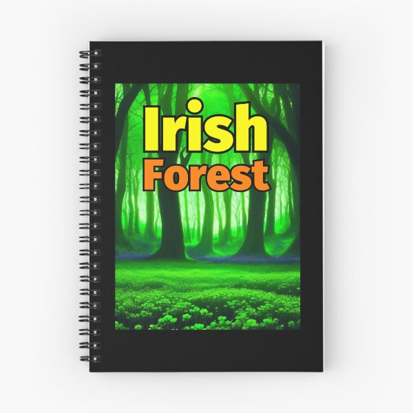 Item preview, Irish Forest Mystical Lighting Trees Green designed and sold by IrishPOD.