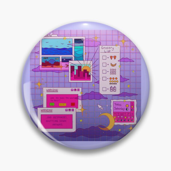 Item preview, Vaporwave Desktop  designed and sold by SpaceDiver-001.