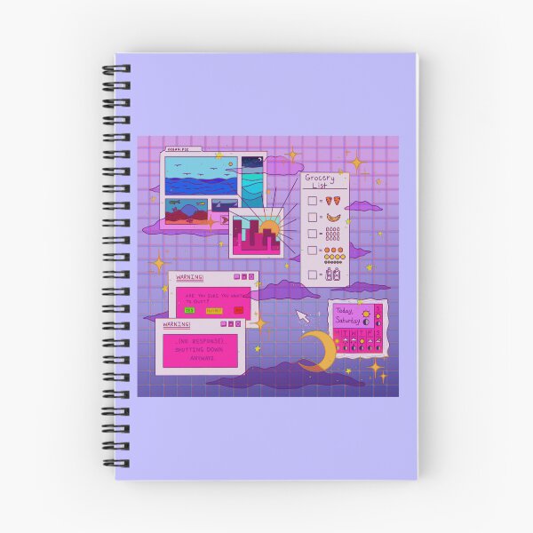 Item preview, Vaporwave Desktop  designed and sold by SpaceDiver-001.