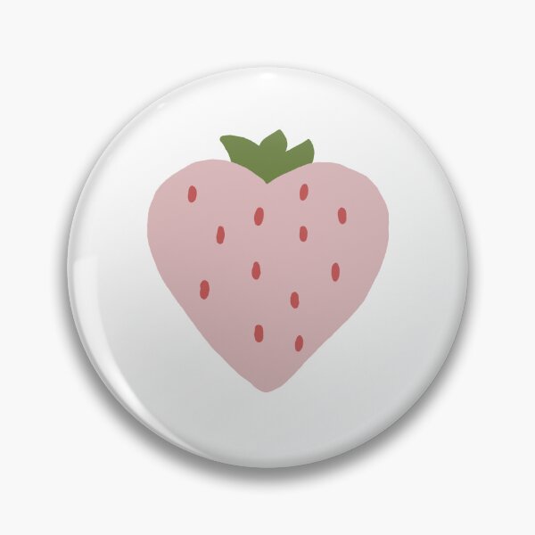 Item preview, pastel pink strawberry heart shirt designed and sold by frog-liege.