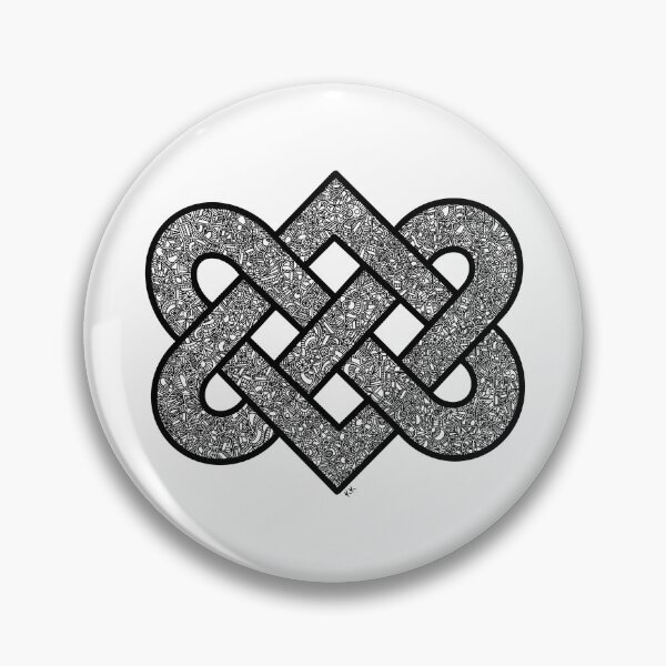 Item preview, Doodle Celtic Love Knot designed and sold by KayKaeArt.