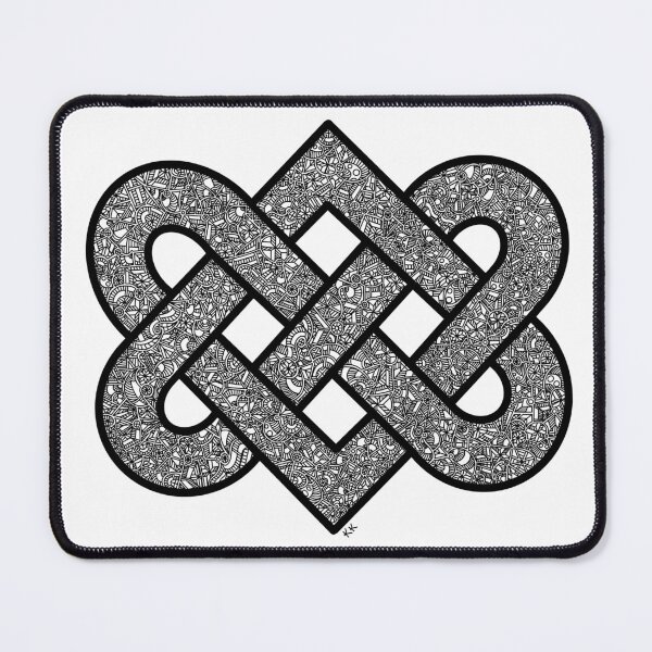 Item preview, Doodle Celtic Love Knot designed and sold by KayKaeArt.
