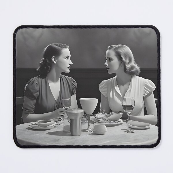 Item preview, First Date WxW 40s Black & White Art designed and sold by MudbloodStore.
