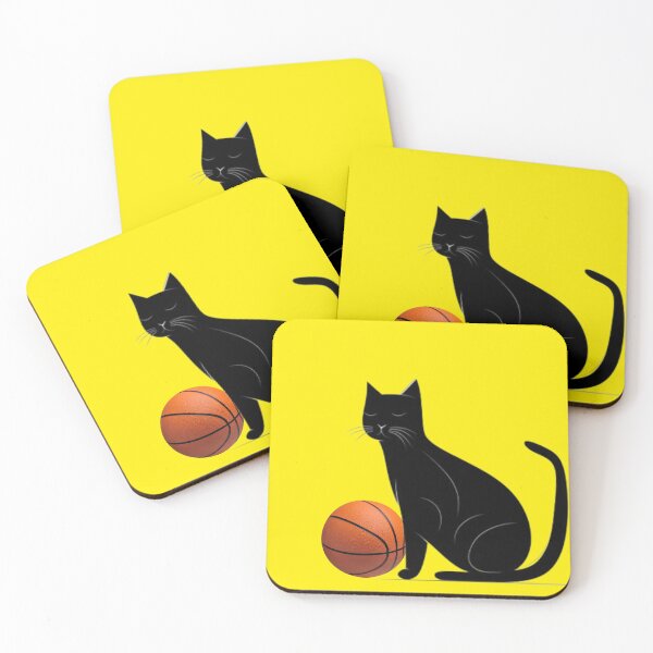 Item preview, Cute Cat Playing Basketball designed and sold by Natasha Sidhu.