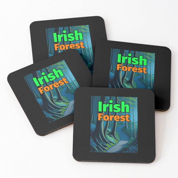 Item preview, Irish Forest Pastel Painting Road Green Trees designed and sold by IrishPOD.