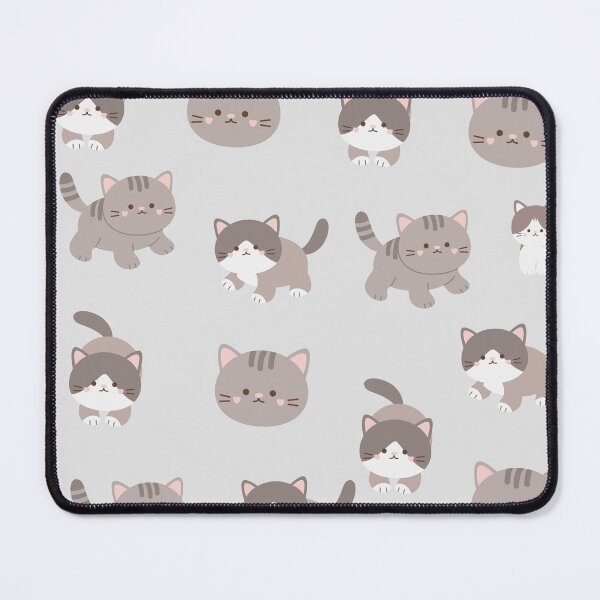 Item preview, cute kitty pattern designed and sold by brendainthesky.