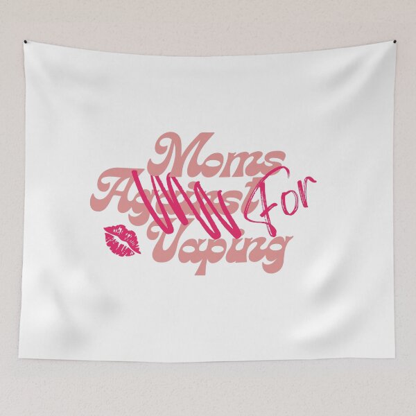 Item preview, MOMS AGAINST VAPING CUTE FUNNY designed and sold by SIKEWARDdesigns.