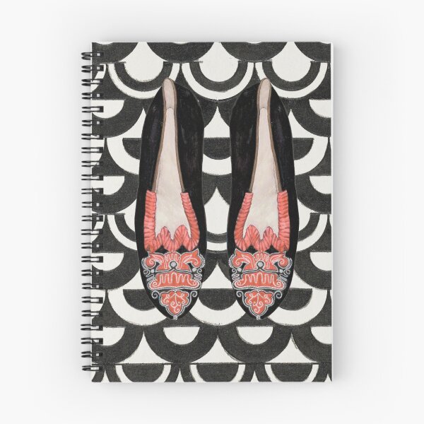 Aperçu de l'œuvre Chaussons Velours Corail créée et vendue par Rachelblee.
