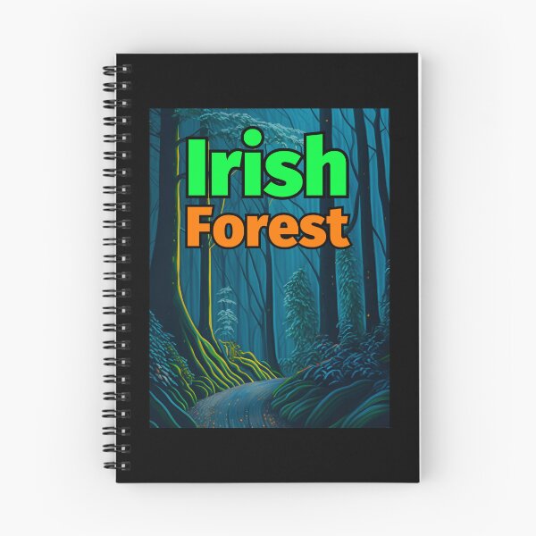 Item preview, Irish Forest Pastel Painting Road Trees designed and sold by IrishPOD.