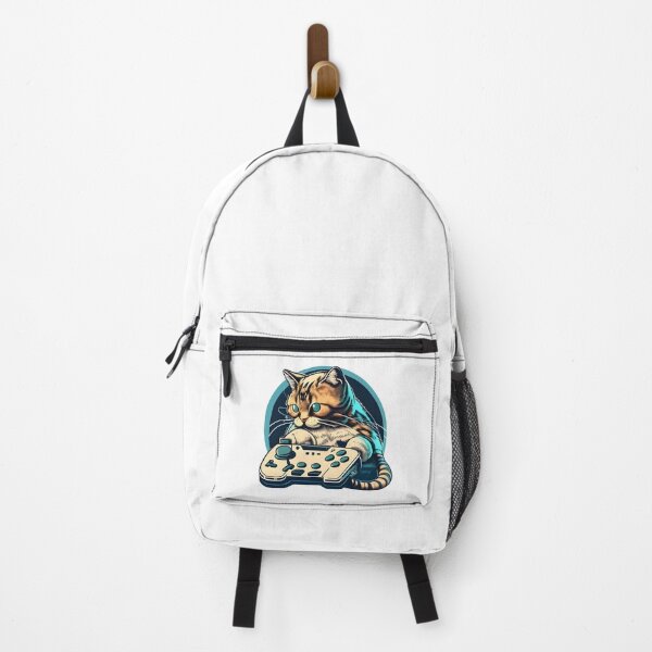 Item preview, Cute Cat Playing Video Games designed and sold by BobilandStore.
