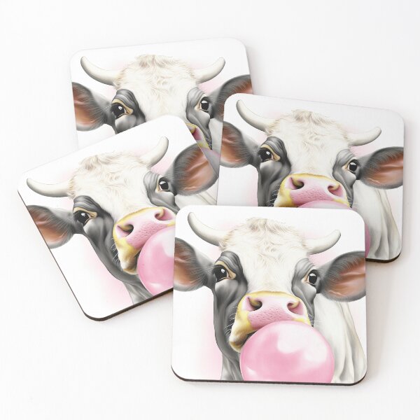 Item preview, Cow Blowing Bubble Gum designed and sold by prettykaler.