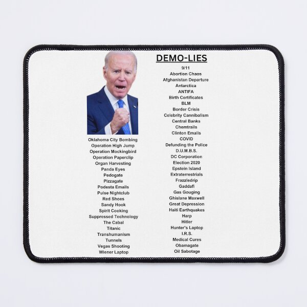 Item preview, DEMO-LIES  Democrat Lies designed and sold by PoliticalArtist.