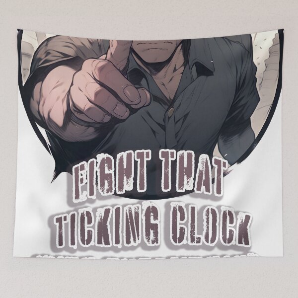 Item preview, Anime Jocko Willink: Fight That Clock! designed and sold by 430AM.