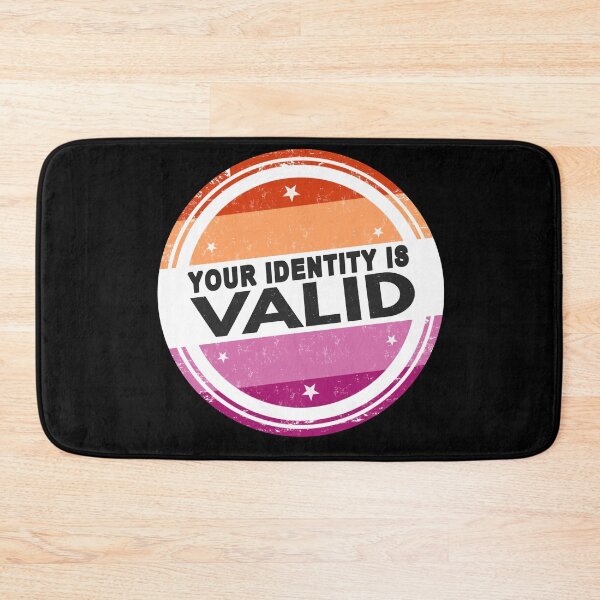 Item preview, Your Identity Is Valid Lesbian Pride designed and sold by everything4eva.