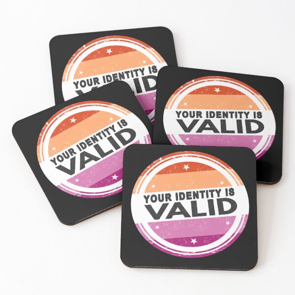 Item preview, Your Identity Is Valid Lesbian Pride designed and sold by everything4eva.