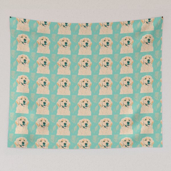 Item preview, Cute Golden Retriever Pattern designed and sold by NationalDay.