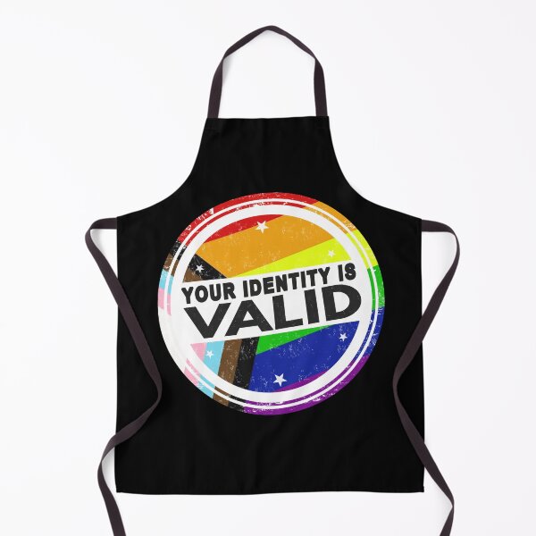 Item preview, Your Identity Is Valid Progress Pride designed and sold by everything4eva.