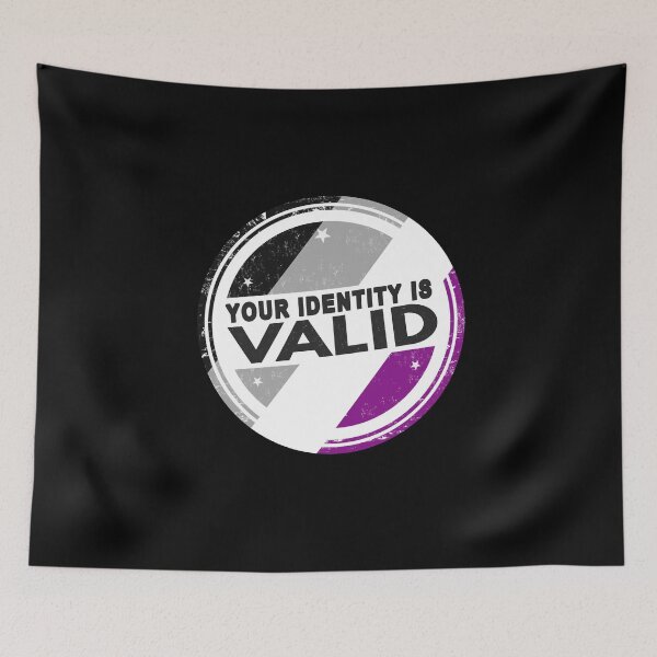 Item preview, Your Identity Is Valid Ace Pride designed and sold by everything4eva.