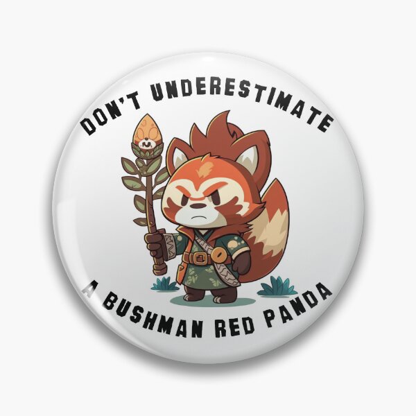 Item preview, Red panda bushman designed and sold by Snice18.