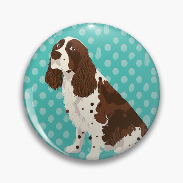 Item preview, Cute English Springer Spaniel Pattern designed and sold by NationalDay.