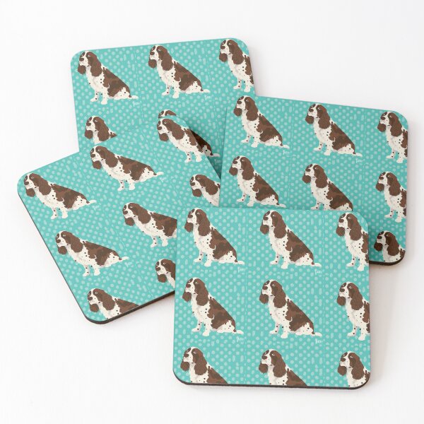 Item preview, Cute English Springer Spaniel Pattern designed and sold by NationalDay.