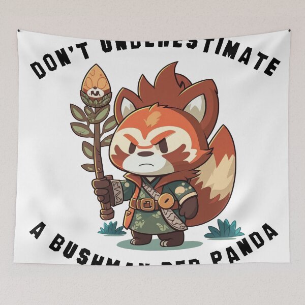 Item preview, Red panda bushman designed and sold by Snice18.
