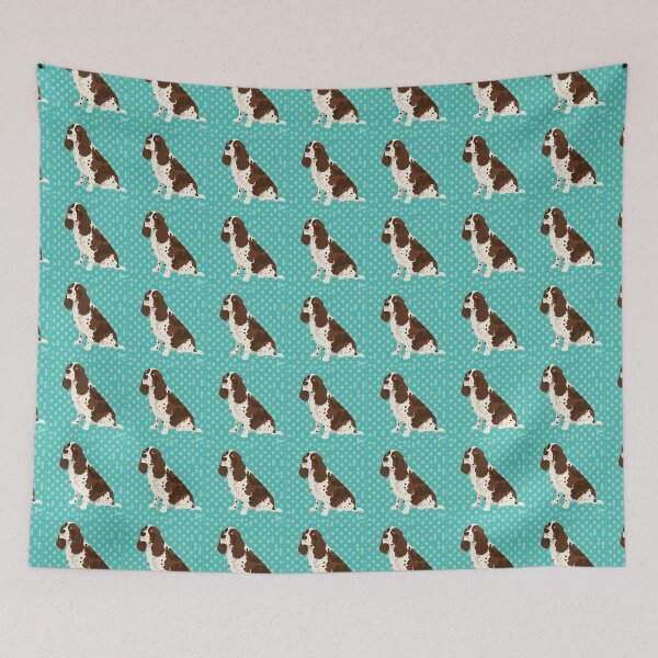 Item preview, Cute English Springer Spaniel Pattern designed and sold by NationalDay.