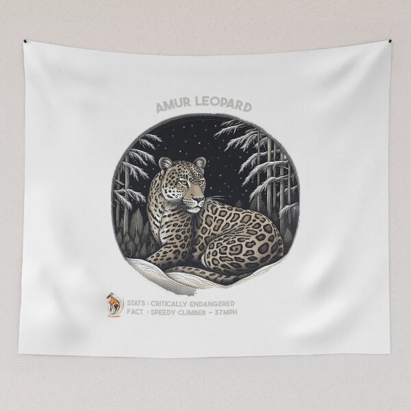 Item preview, Amur Leopard designed and sold by RooArtistry.