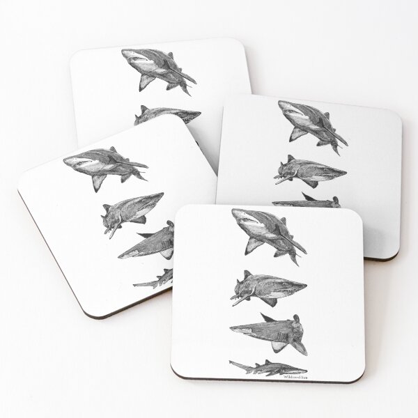 Item preview, Shark FRENZY - Grey Nurses designed and sold by Wildcard-Sue.