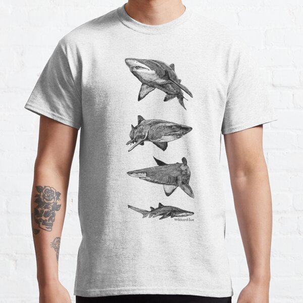 Shark FRENZY - Grey Nurses Classic T-Shirt