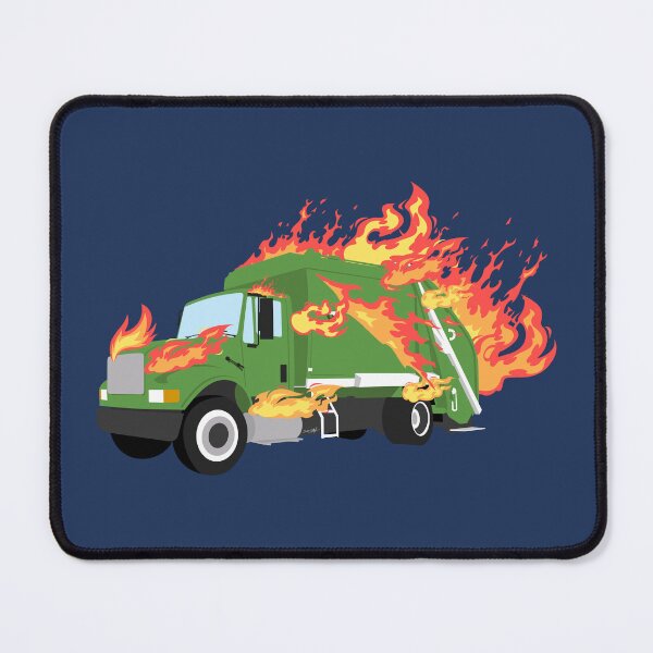 Item preview, The World is a Flaming Garbage Truck designed and sold by doctorheadly.